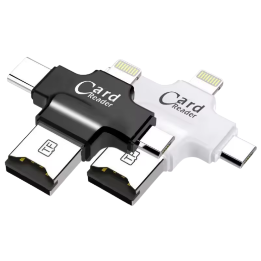 Lector Universal de Tarjetas MicroSD - multifunción 4 en 1